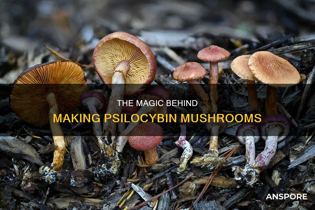 how are psilocybin mushrooms made
