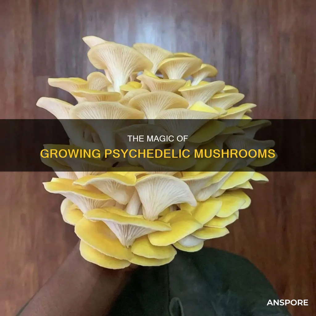how are psychedelic mushrooms grown
