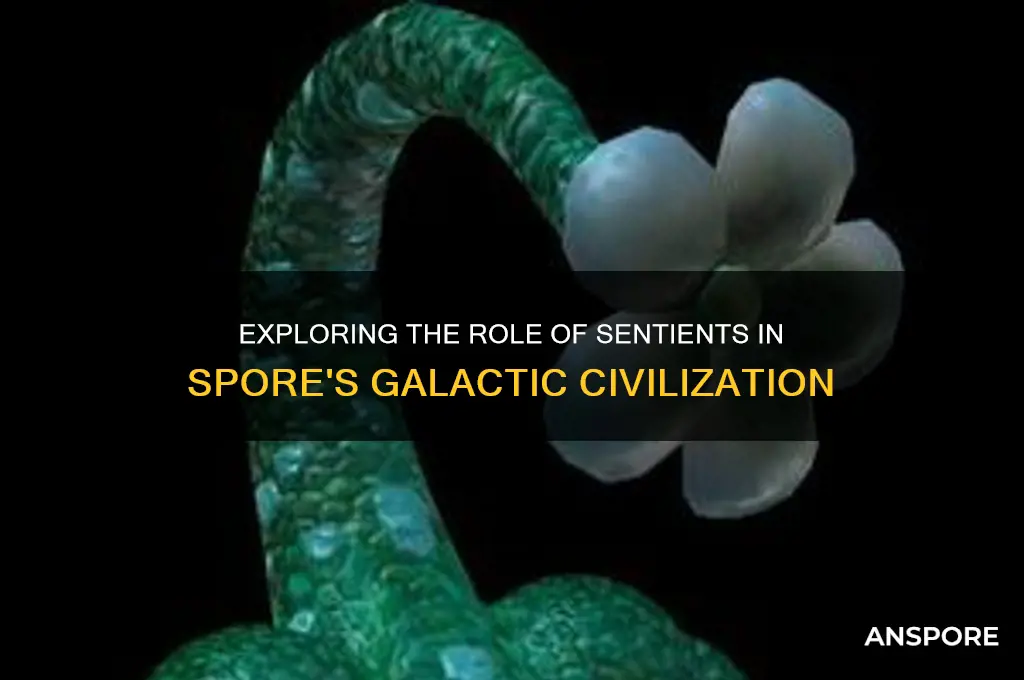 how are santients used in spore