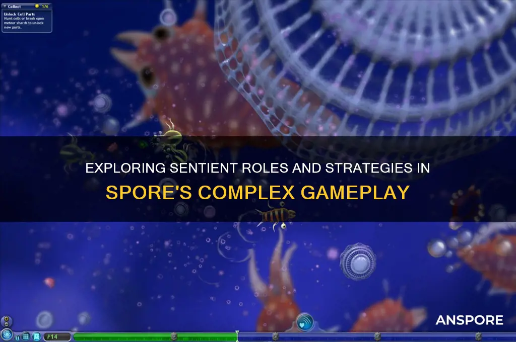 how are sentients used in spore