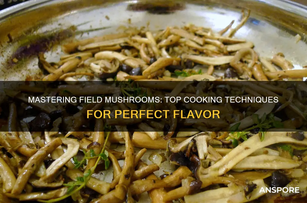 how best to cook field mushrooms