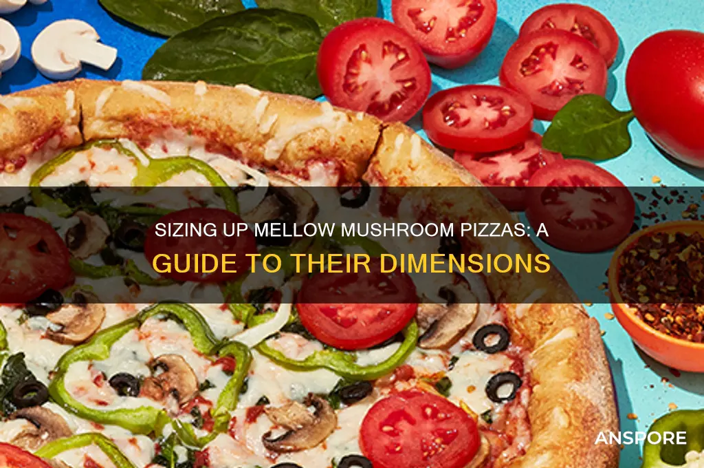 how big are mellow mushroom pizzas