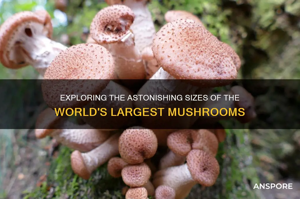 how big can a mushroom get