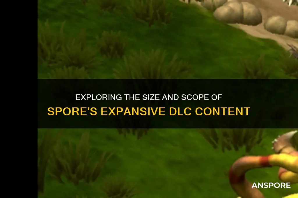 how big is spore dlc