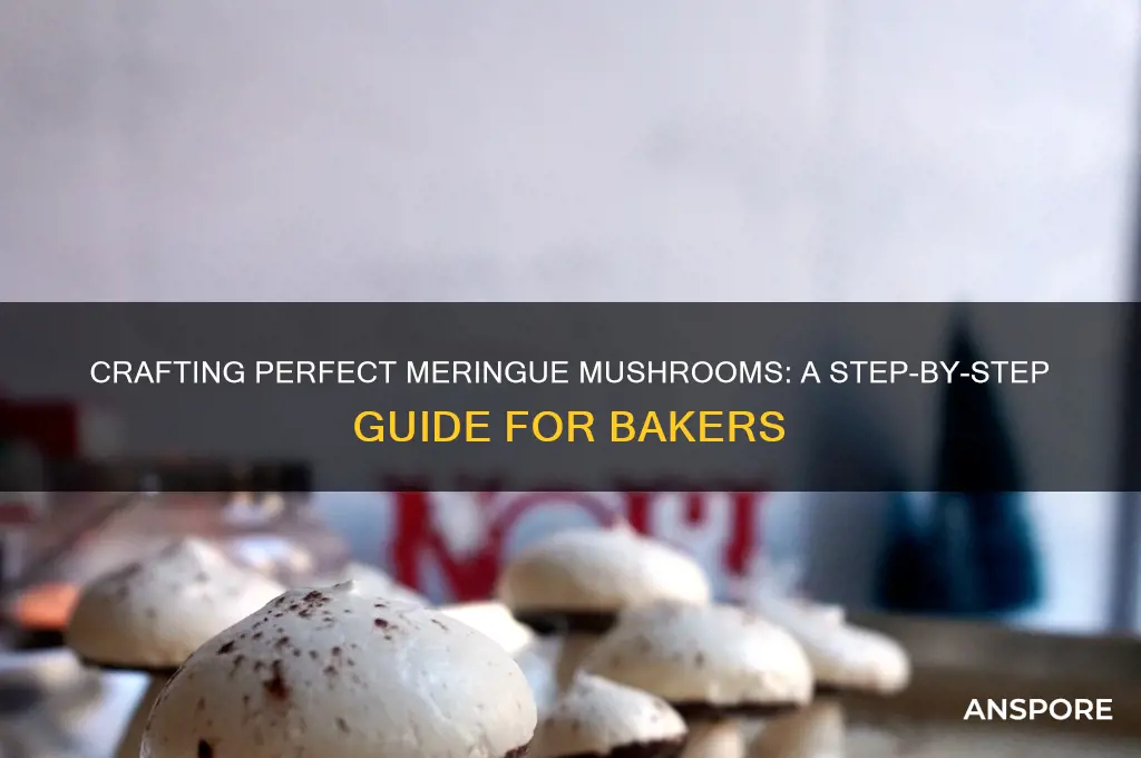 how can i make meringue mushrooms