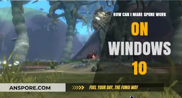 How to Run Spore on Windows 10: Troubleshooting Guide