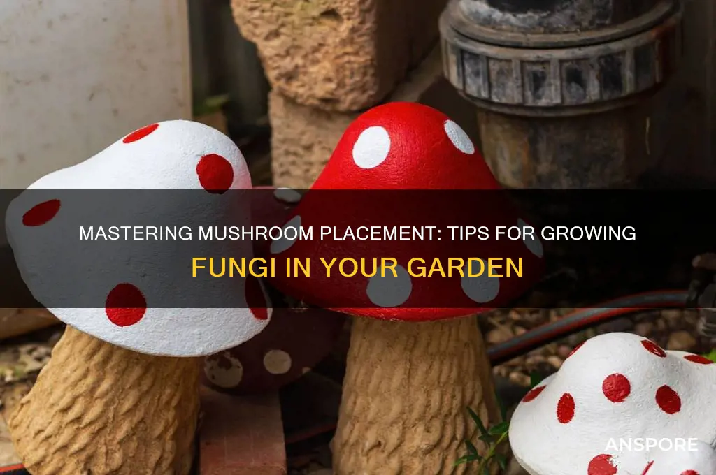 how can i place down mushrooms