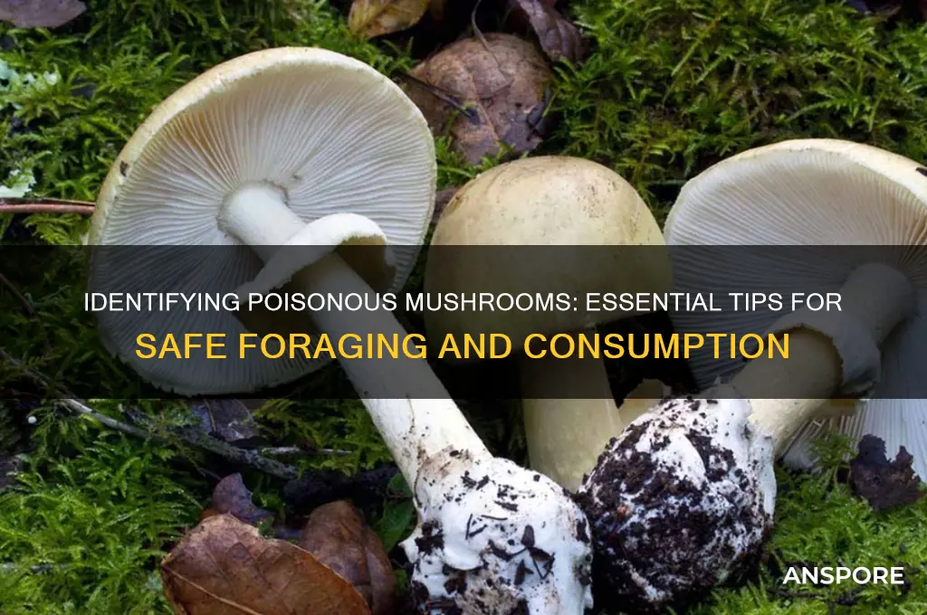 how can i tell if a mushroom is poisonous