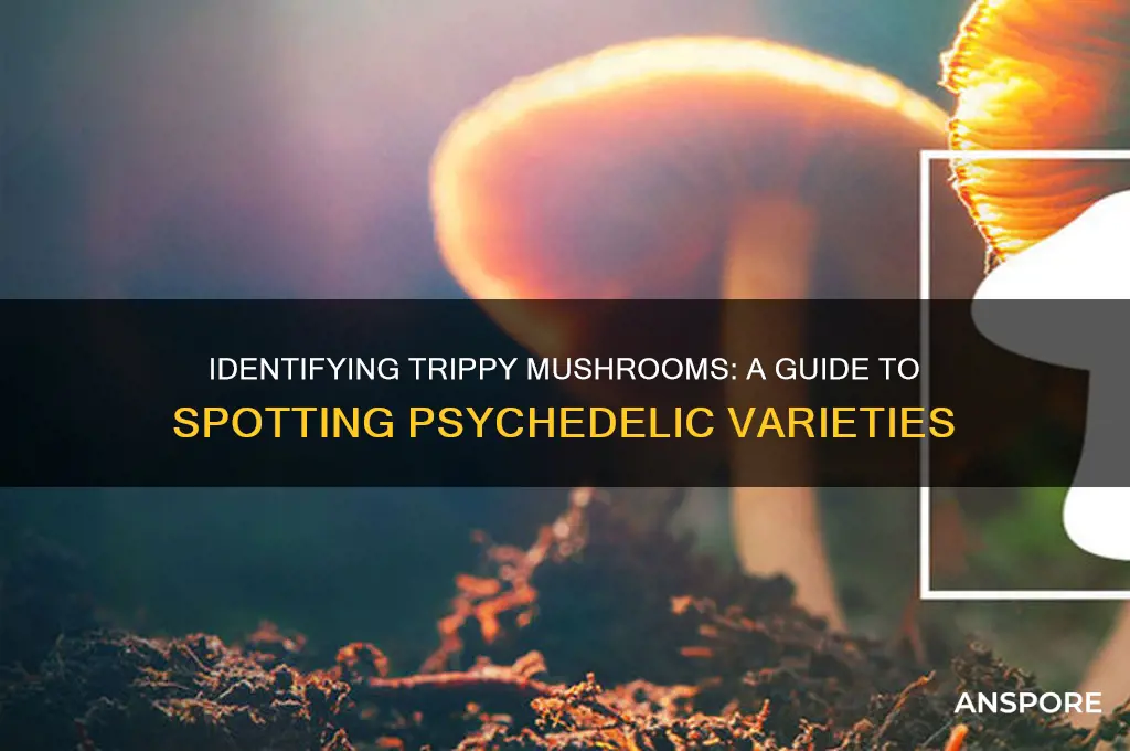 how can i tell if i have trippy mushrooms