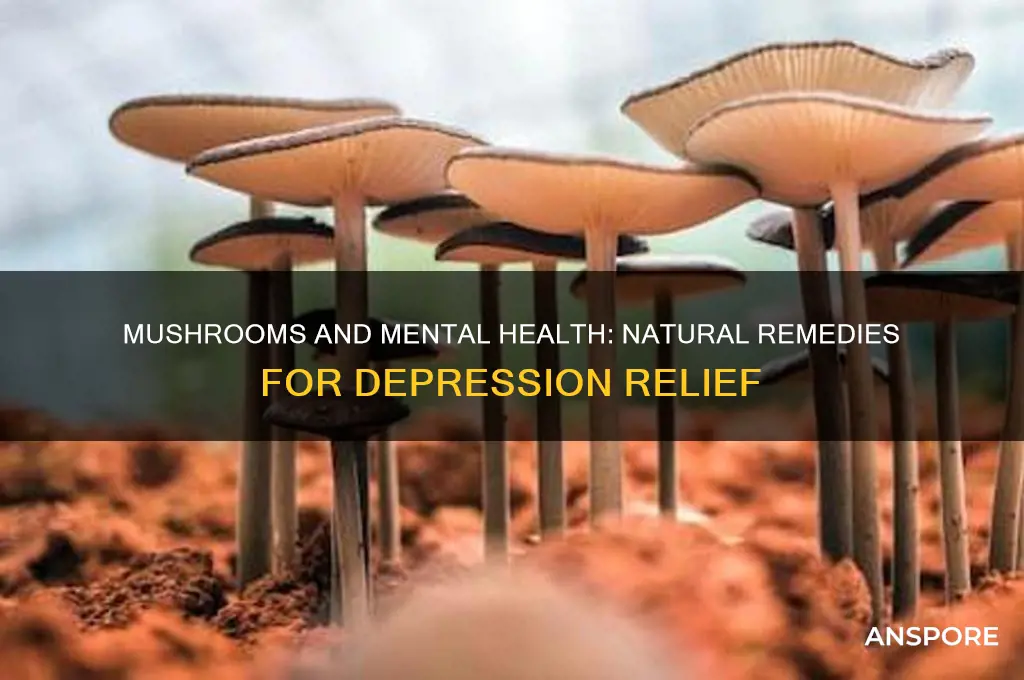 how can mushrooms help depression