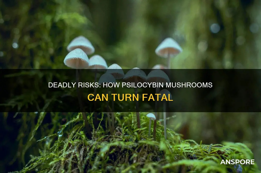 how can psilocybin mushrooms kill you