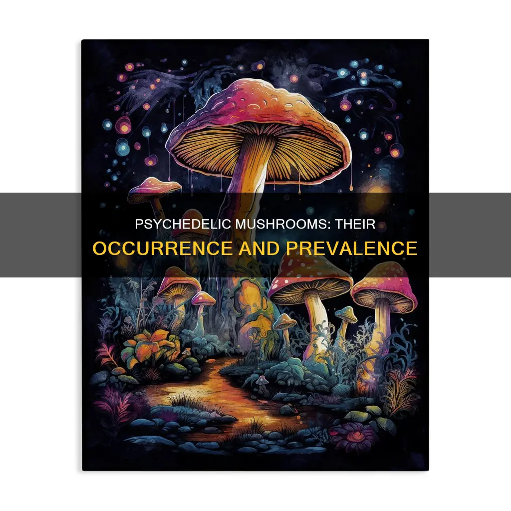 how common are psychedelic mushrooms
