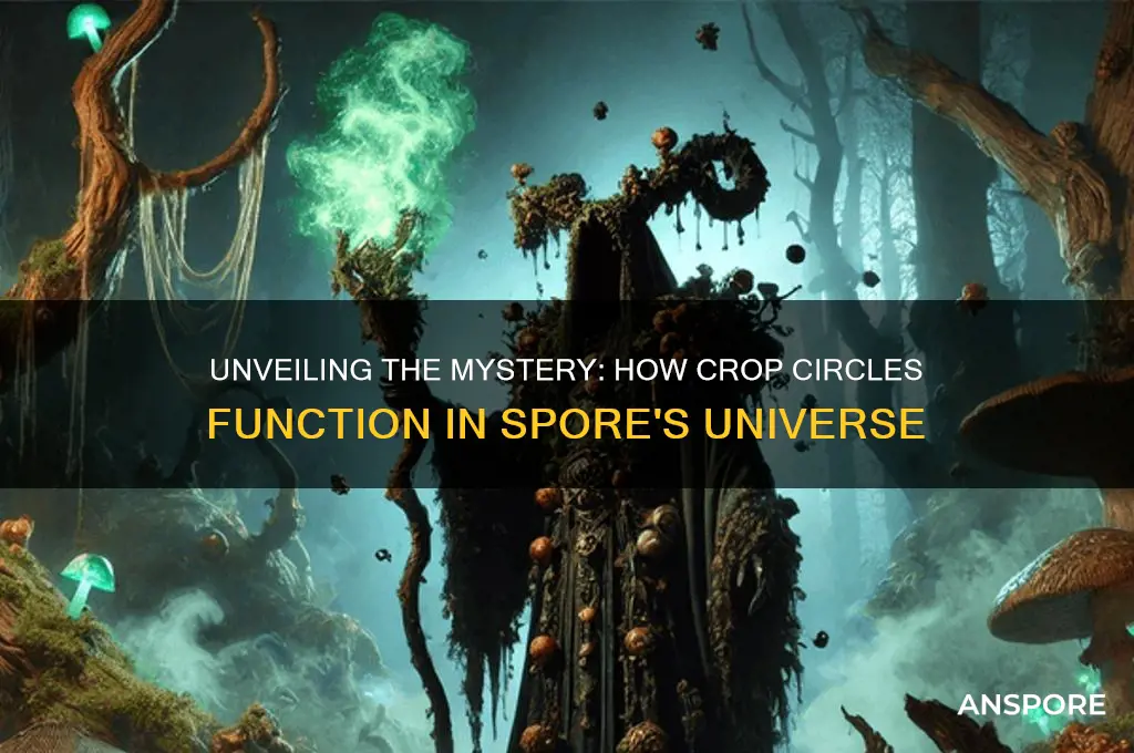 how do crop circles work in spore