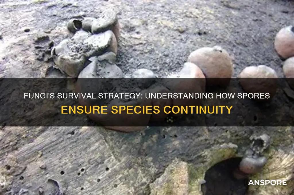 how do fungi use spores