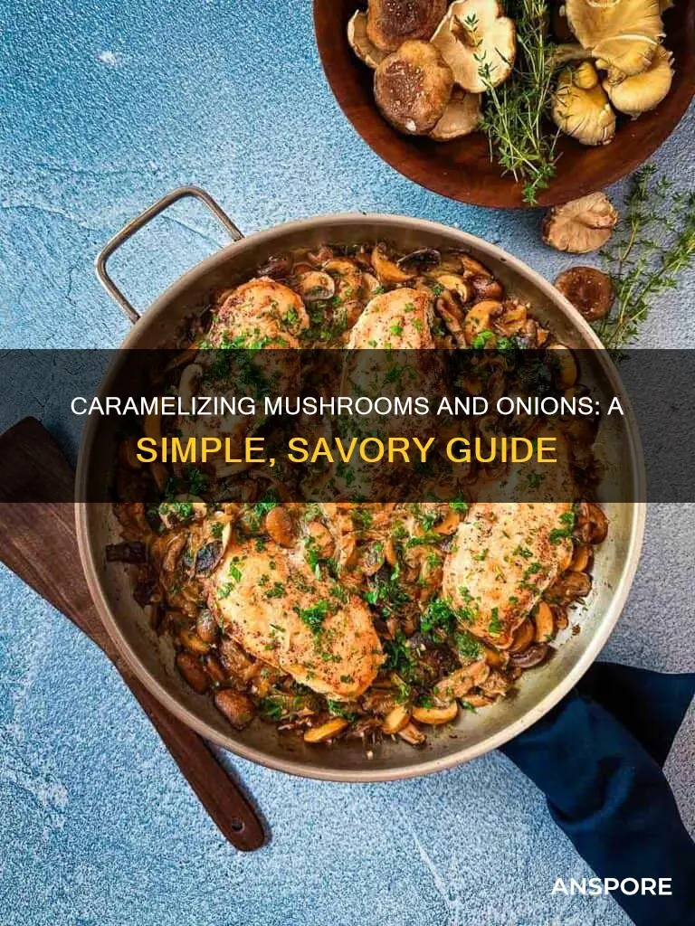 how do i caramelized mushrooms and onions