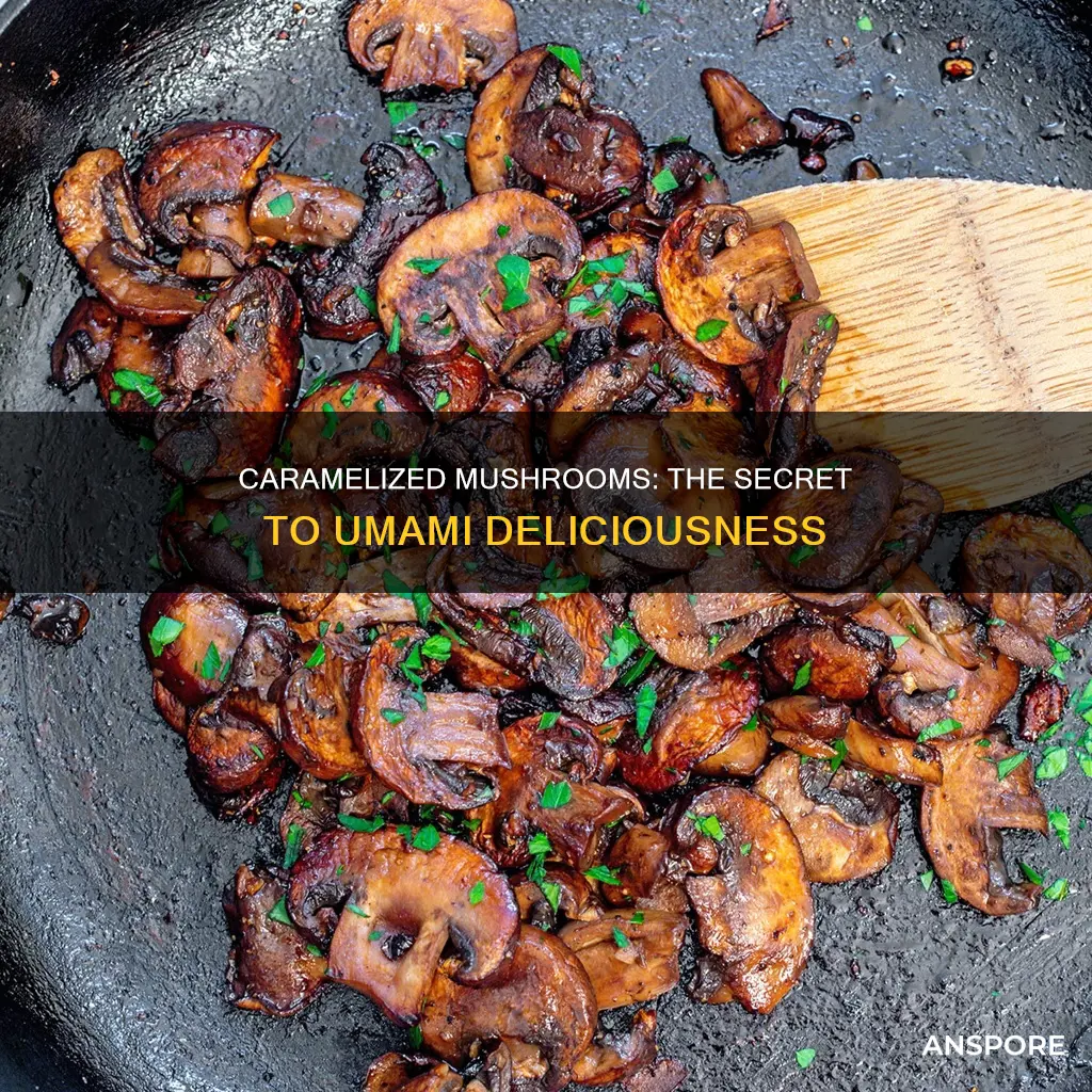 how do i caramelized mushrooms