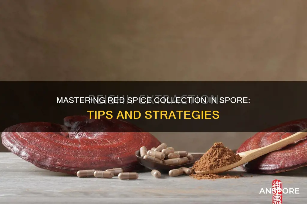 how do i collect red spice in spore