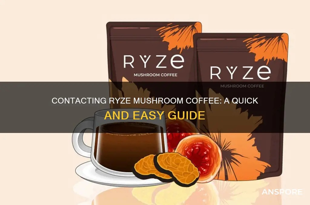 how do i contact ryze mushroom coffee