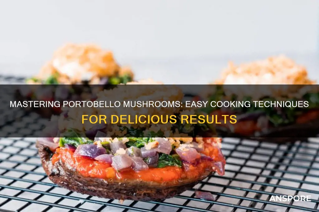 how do i cook potobello mushrooms
