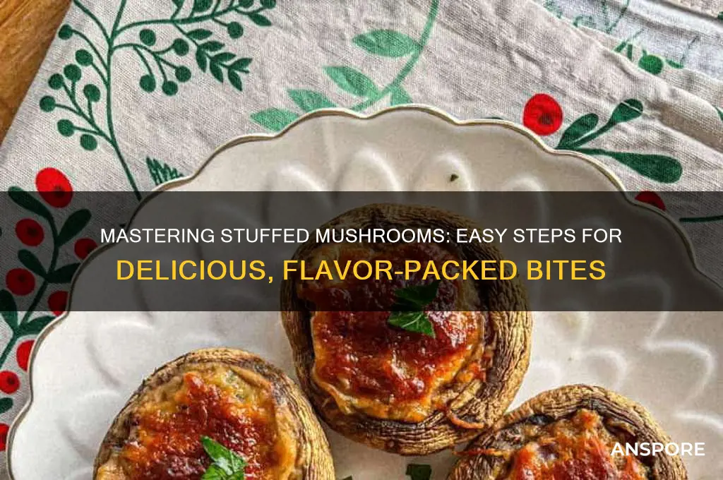 how do i cook stuffed mushrooms
