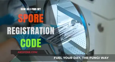 Locate Your Spore Registration Code: A Quick and Easy Guide