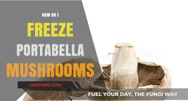 Freezing Portabella Mushrooms: A Step-by-Step Guide