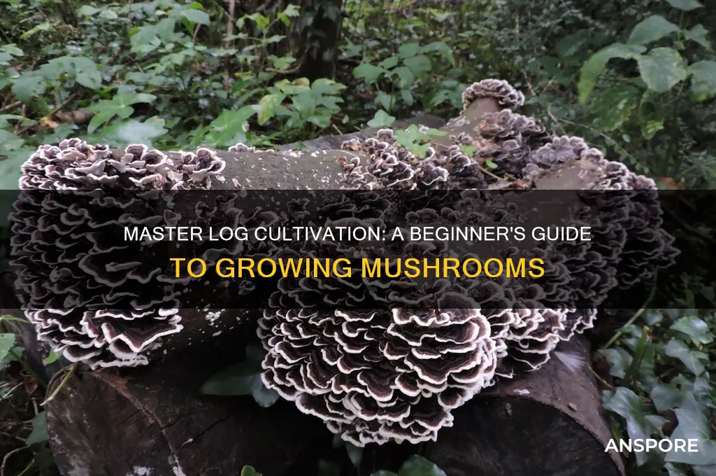 how do i grow mushrooms on logs