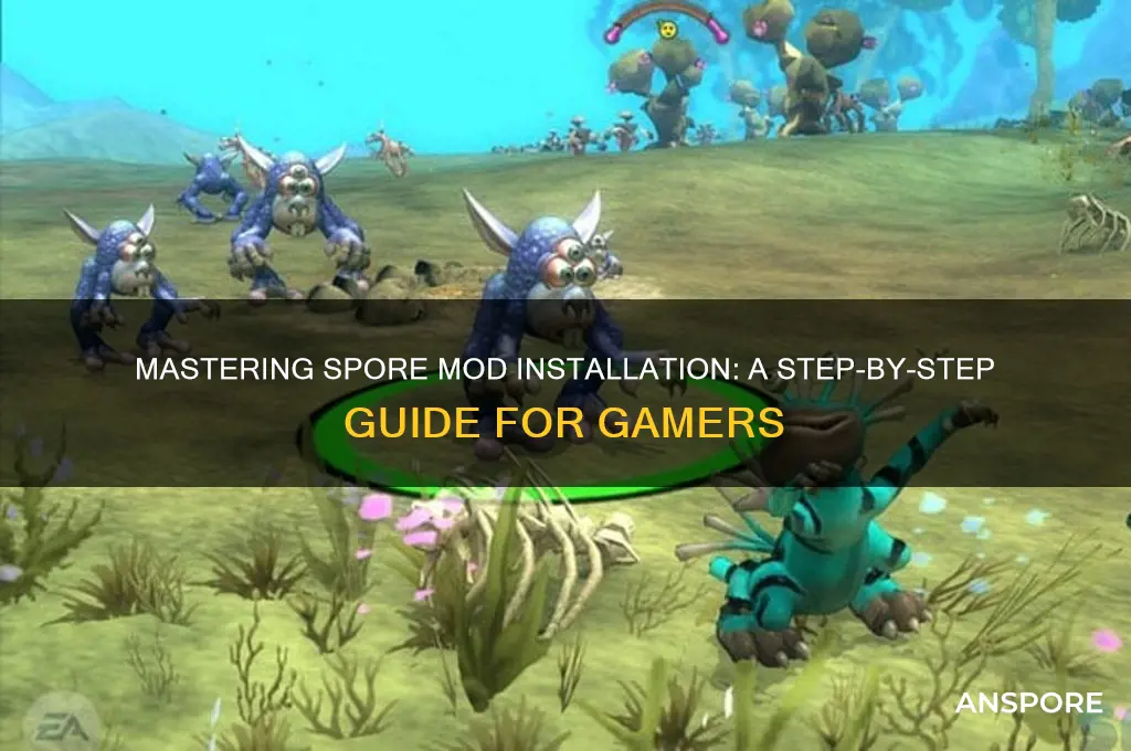 how do i install spore mods