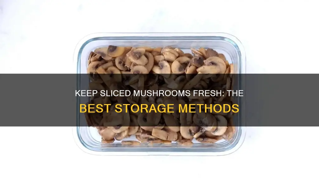 how do i keep sliced mushrooms fresh