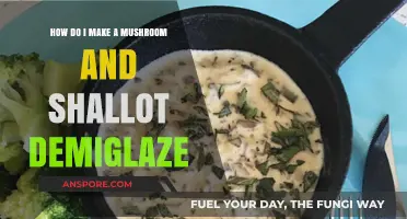 Crafting Rich Mushroom and Shallot Demiglaze: A Step-by-Step Guide