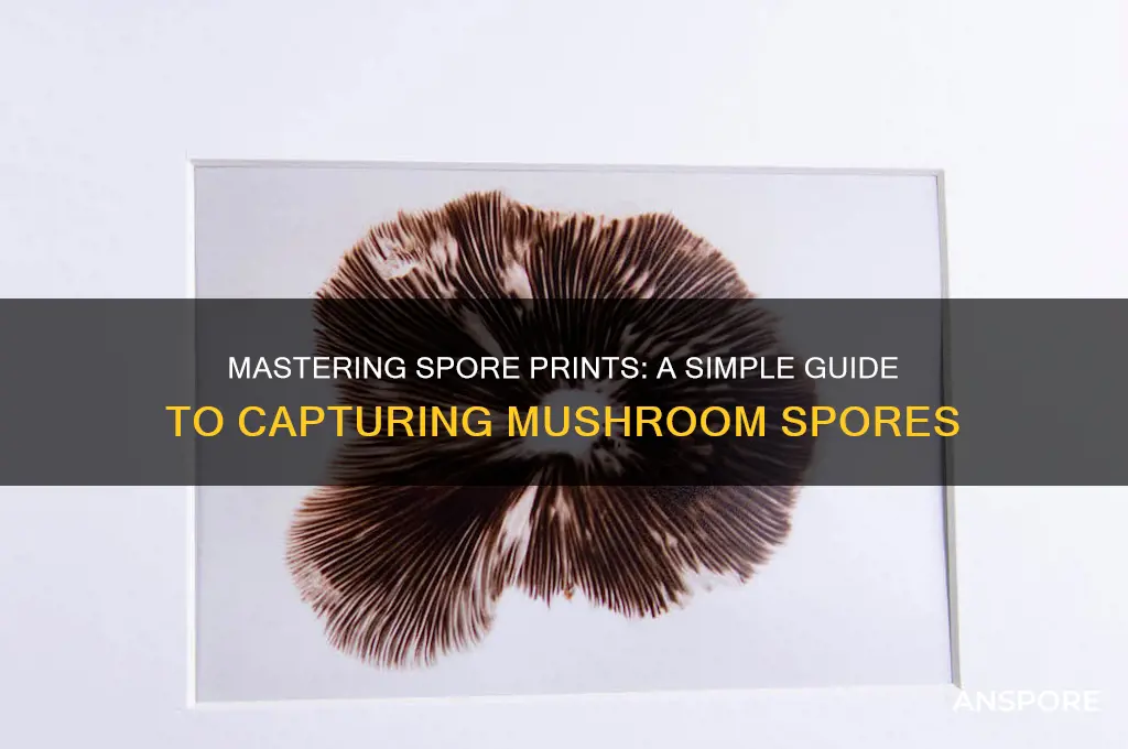 how do i make a spore print