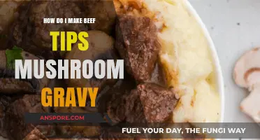Easy Beef Tips with Mushroom Gravy Recipe: Step-by-Step Guide