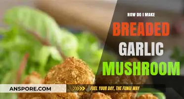 Crispy Breaded Garlic Mushrooms: Easy Recipe for a Tasty Appetizer