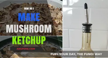 Crafting Homemade Mushroom Ketchup: A Flavorful DIY Condiment Guide