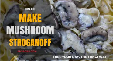 Creamy Mushroom Stroganoff: Easy Steps for a Delicious Vegetarian Dish