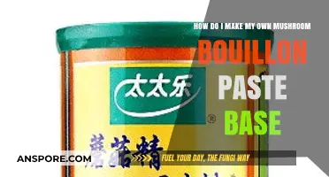 Crafting Homemade Mushroom Bouillon Paste: A Flavorful DIY Kitchen Guide