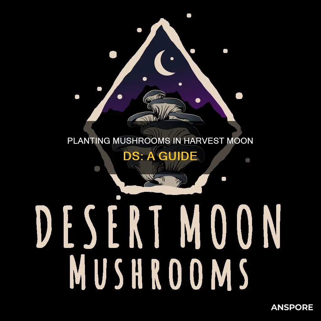 how do i plant mushrooms in harves moon ds