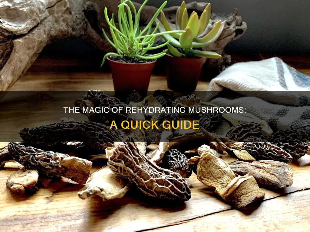 how do i rehydrate mushrooms