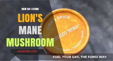 The Best Way to Store Lion's Mane Mushrooms
