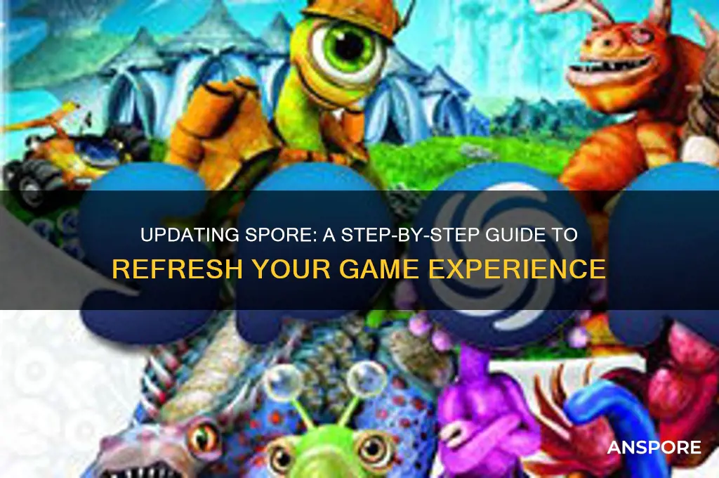 how do i update spore
