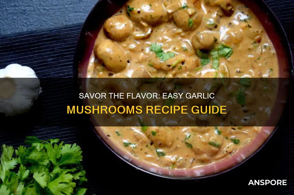 how do make garlic mushrooms
