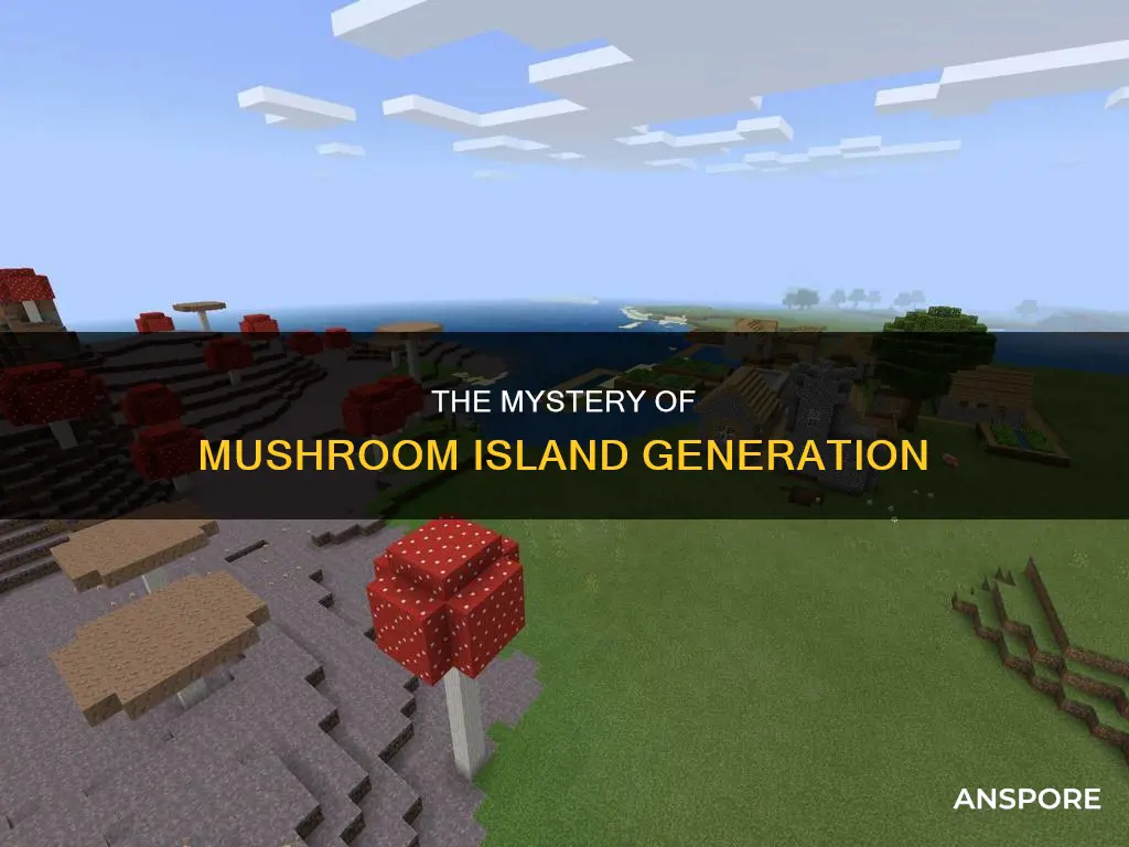 how do mushroom islands generate