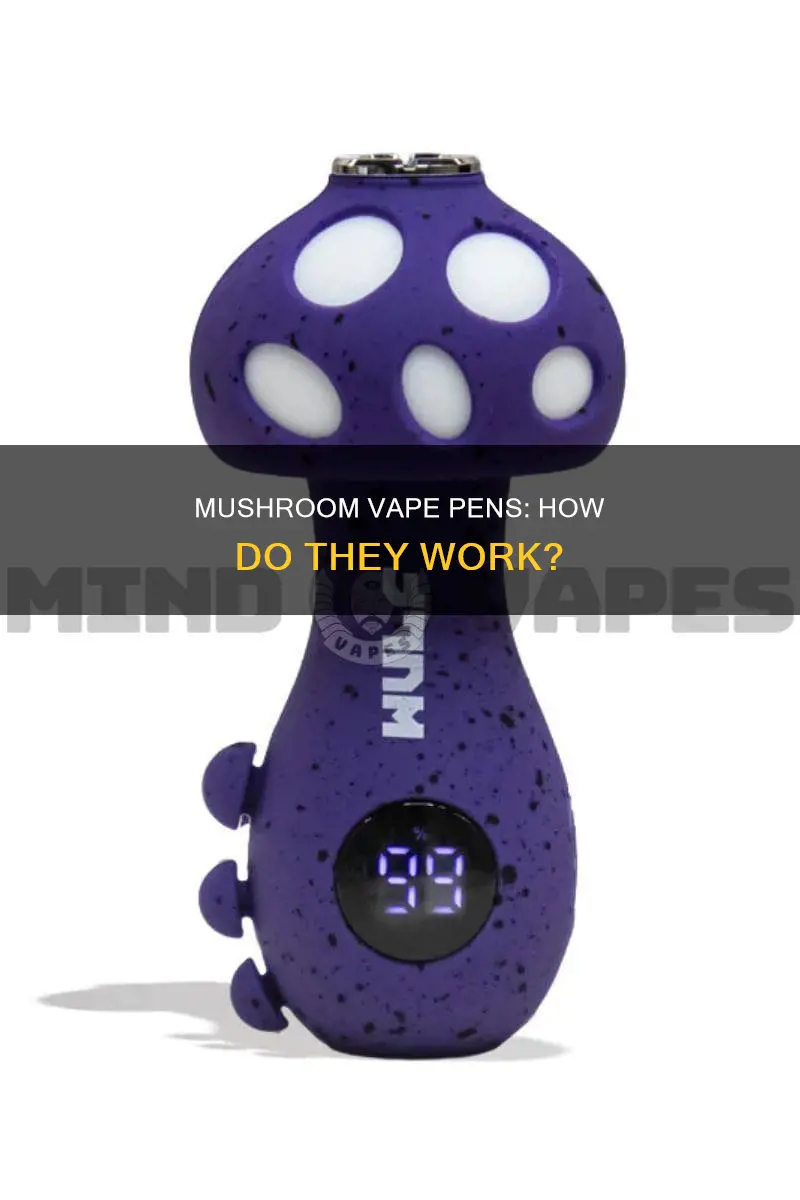 how do mushroom vape pens work