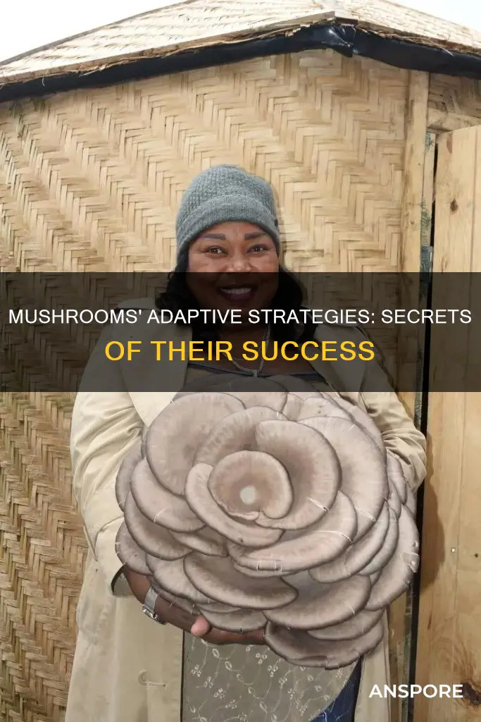 how do mushrooms adapt to their environment