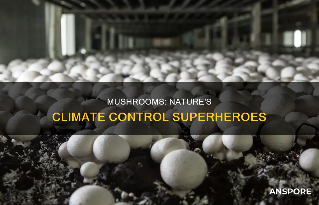 how do mushrooms control climate