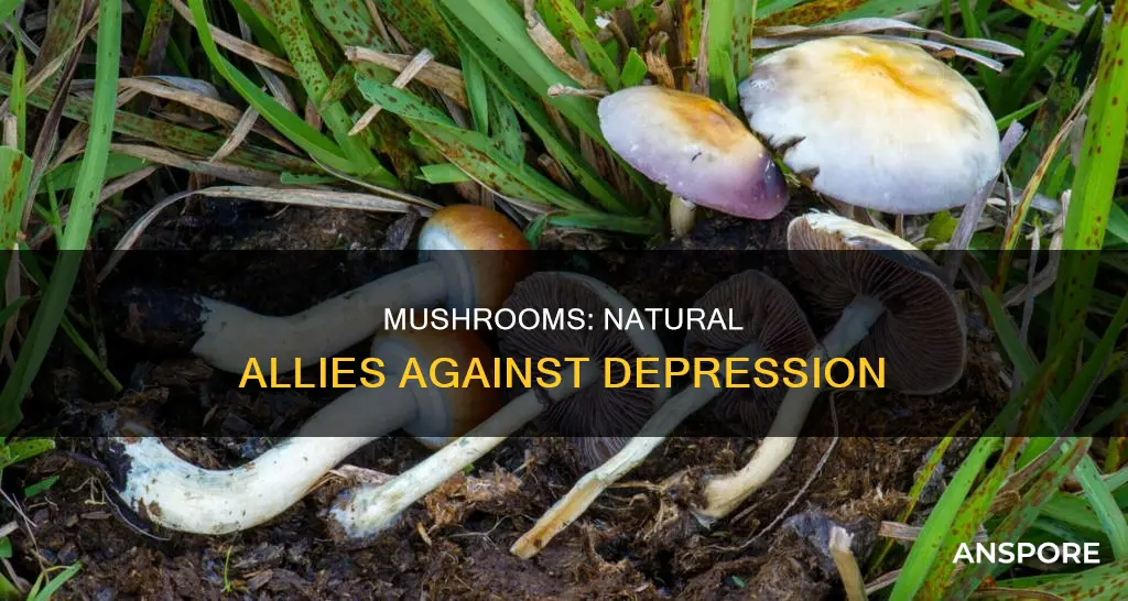 how do mushrooms help with depression