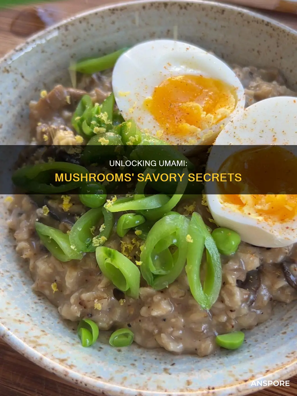 how do mushrooms increase umami
