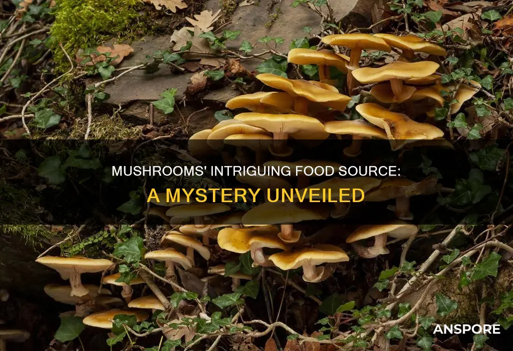 how do mushrooms obtain food