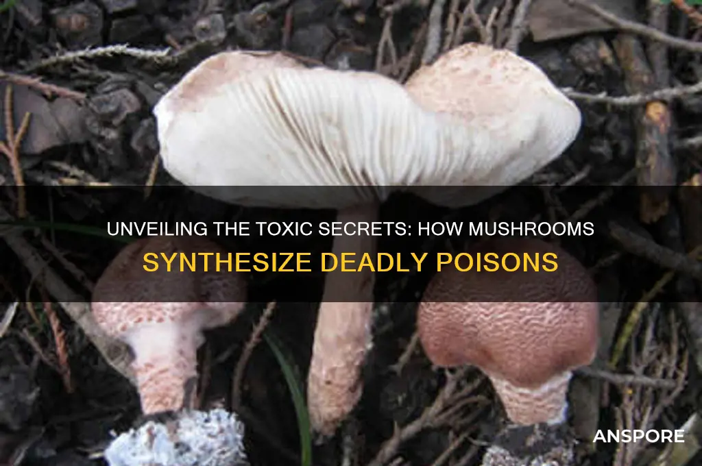 how do mushrooms produce poison