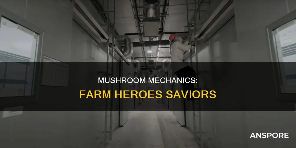 how do mushrooms work in farm heroes